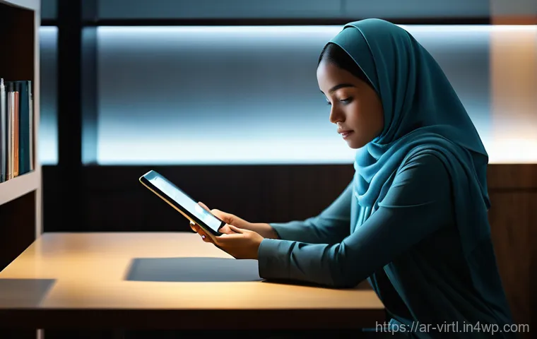 가상 추모 공간과 인공지능의 역할 - **Prompt for "Nostalgia Meets Technology":** "A heartwarming scene of an extended Arab family ga...
